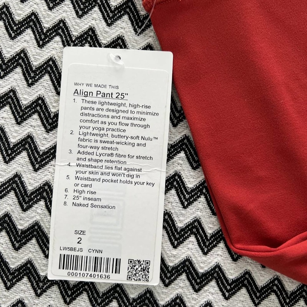 NWT Cayenne Align Pant 25" - Picture 5 of 8